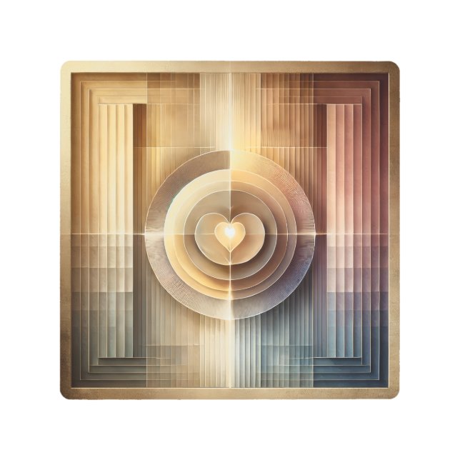 Home of the Heart メタルプリント (正面)