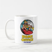 Home Office - それが精神です コーヒーマグカップ (左)