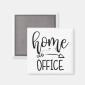 Home Office Fixer-upper Officeホームワークスペース マグネット (正面/裏面)