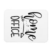 Home Office Fixer-upper Officeホームワークスペース マグネット (横)