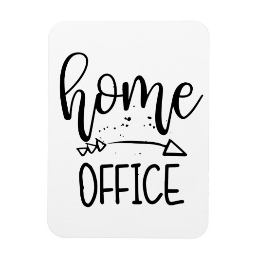 Home Office Fixer-upper Officeホームワークスペース マグネット (縦)