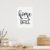 Home Office Fixer-upper Office Home Workspace ポスター (キッチン)