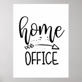 Home Office Fixer-upper Office Home Workspace ポスター