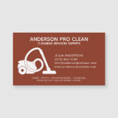 Home & Office Proクリーニング磁気名刺 (正面)