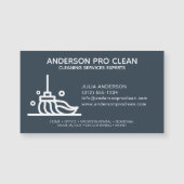 Home & Office Proクリーニング磁気名刺 (正面)