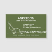 Home & Office Proクリーニング磁気名刺 (正面)