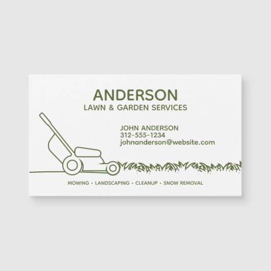 Home & Office Proクリーニング磁気名刺 (正面)