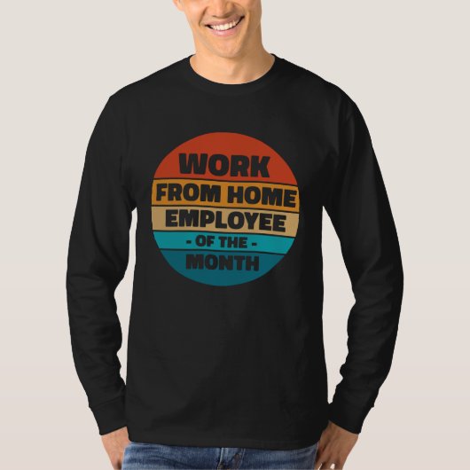 home office staff of the month tシャツ (正面)