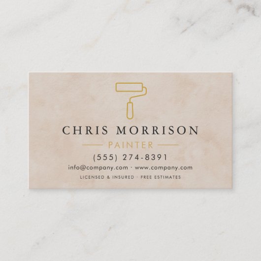 Home Painter Professional QR Code 名刺 (正面)