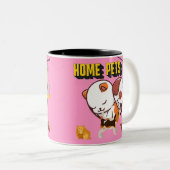 Home Pets – Cute & Cozy Animal Love for Your Space ツートーンマグカップ (正面右)