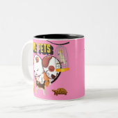 Home Pets – Cute & Cozy Animal Love for Your Space ツートーンマグカップ (正面左)