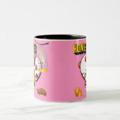 Home Pets – Cute & Cozy Animal Love for Your Space ツートーンマグカップ (中央)