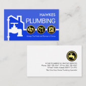 Home Pipeline Frame Leaking Faucet 名刺 (正面/裏面)