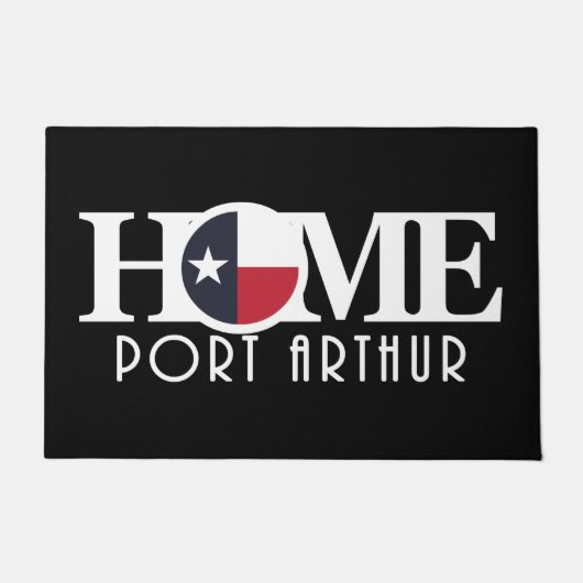 HOME Port Arthur、テキサス州 ドアマット (正面)