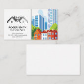 Home Properties Realtor Logo | City Buildings 名刺 (正面/裏面)