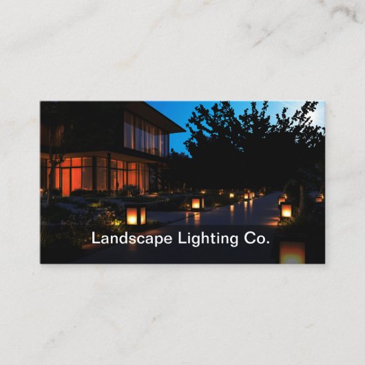 Home Property Landscape Lighting 名刺 (正面)