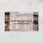 Home Real Estate Background 名刺 (正面)