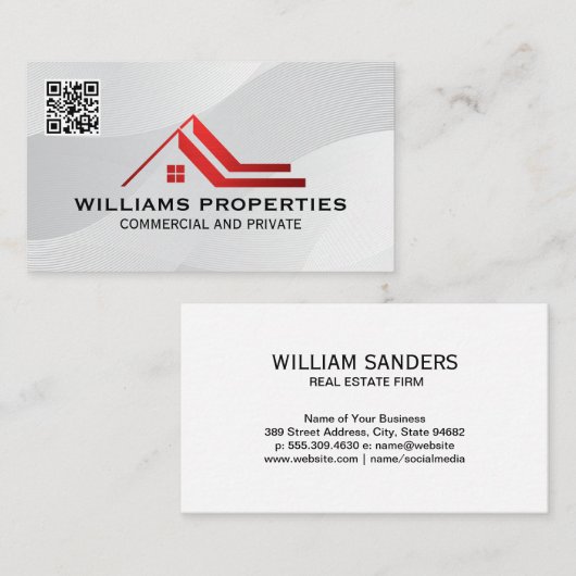 Home Real Estate Properties | Rentals 名刺 (正面/裏面)