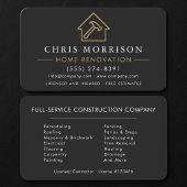 Home Renovation 名刺