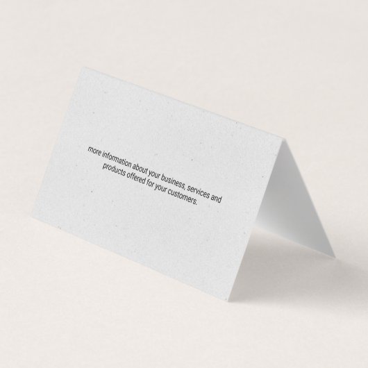 Home Renovation Tools | General Contractor 名刺 (裏面)