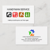 Home Repair Design Tools Placard 名刺 (正面/裏面)
