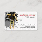 Home Repair Handyman Tools 名刺 (正面)