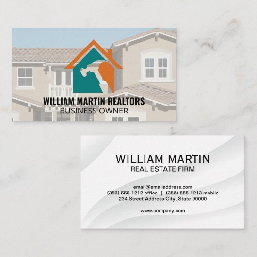 Home Repair Logo | Handy Man 名刺 (正面/裏面)