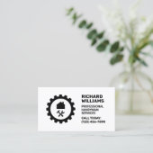 Home repair logo handyman 名刺 (スタンド正面)