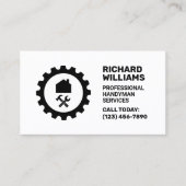 Home repair logo handyman 名刺 (正面)