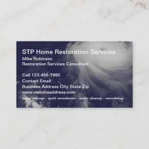 Home Restoration Servicesの名刺 名刺