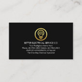 Home Roof Power Plug Frame  名刺 (裏面)