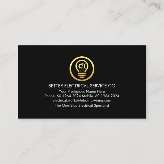 Home Roof Power Plug Frame  名刺 (裏面)