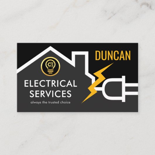 Home Roof Power Plug Frame  名刺 (正面)