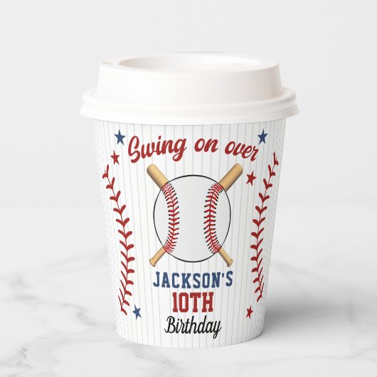 Home Run Celebration – Baseball Party  紙コップ (裏面)