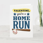 Home Run Valentine Baseball Card カード (正面)