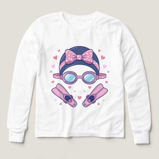 Home Run Vibes Baseball Love colorful tee (デザイン正面)