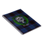 Home Scottish Clan Tartan & Crest ノートブック (右側)