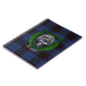 Home Scottish Clan Tartan & Crest ノートブック (左側)