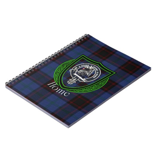 Home Scottish Clan Tartan & Crest ノートブック (左側)