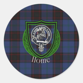 Home Scottish Clan Tartan & Crest ラウンドシール