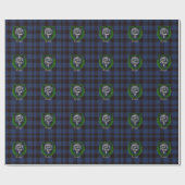 Home Scottish Clan Tartan & Crest ラッピングペーパー (フラット)