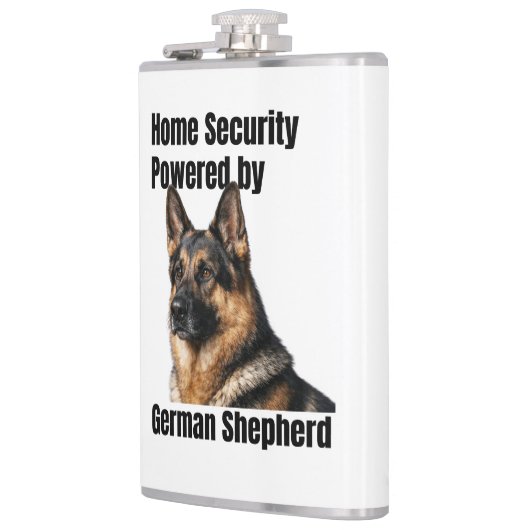 Home Security Powered by German Shepherd フラスク (左)