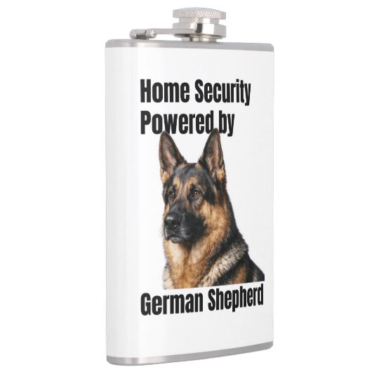Home Security Powered by German Shepherd フラスク (右)