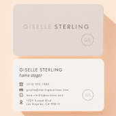 Home Stager Feminine Professional 名刺