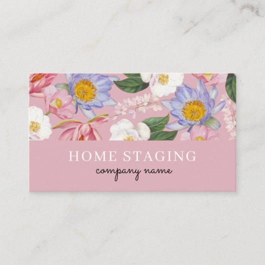 Home Staging Business Card 名刺 (正面)
