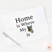Home Sticker スクエアシール (封筒)