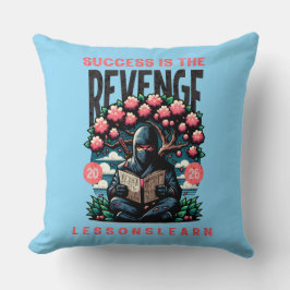 HOME SUCCESS REVENGE LESSONS LEARN THROW PILLOW  クッション