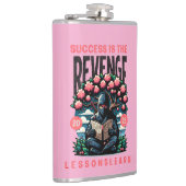  HOME SUCCESS REVENGE LESSONS LEARN VINYL FLASK  フラスク (右)