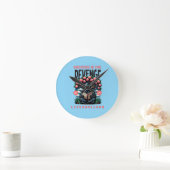 HOME SUCCESS REVENGE LESSONS LEARN WALL CLOCK ラウンド壁時計 (ホーム)