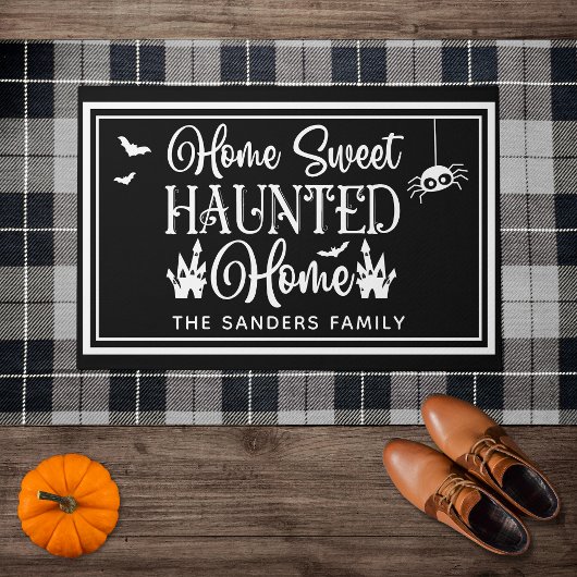 Home Sweet Haunted Home - Halloween ドアマット